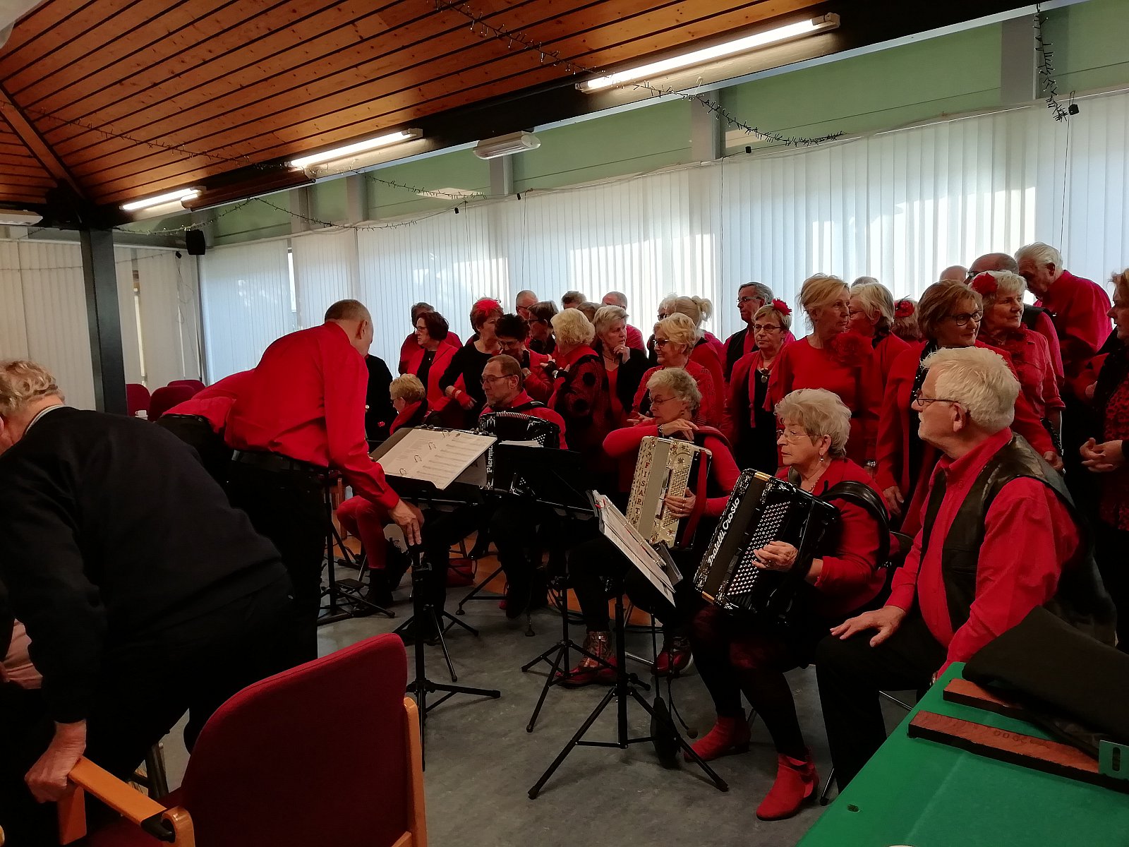 Nieuwjaarsmiddag De Zonnebloem afd. P'beek