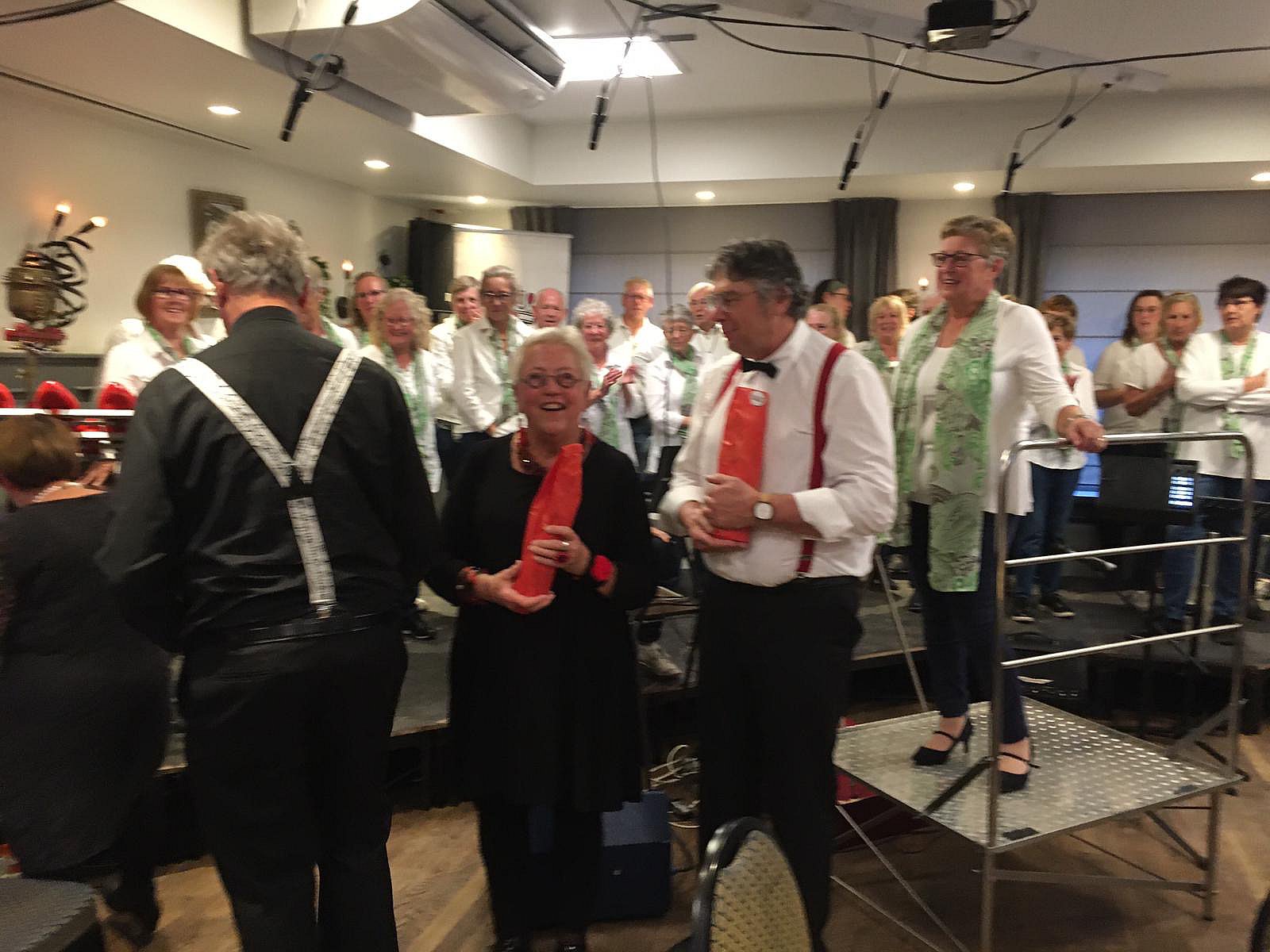 Herfstconcert Dongens Levenslied-foto's Foto's Cocky Verhoef, Krysia Aarts, Ton v.d. Laar