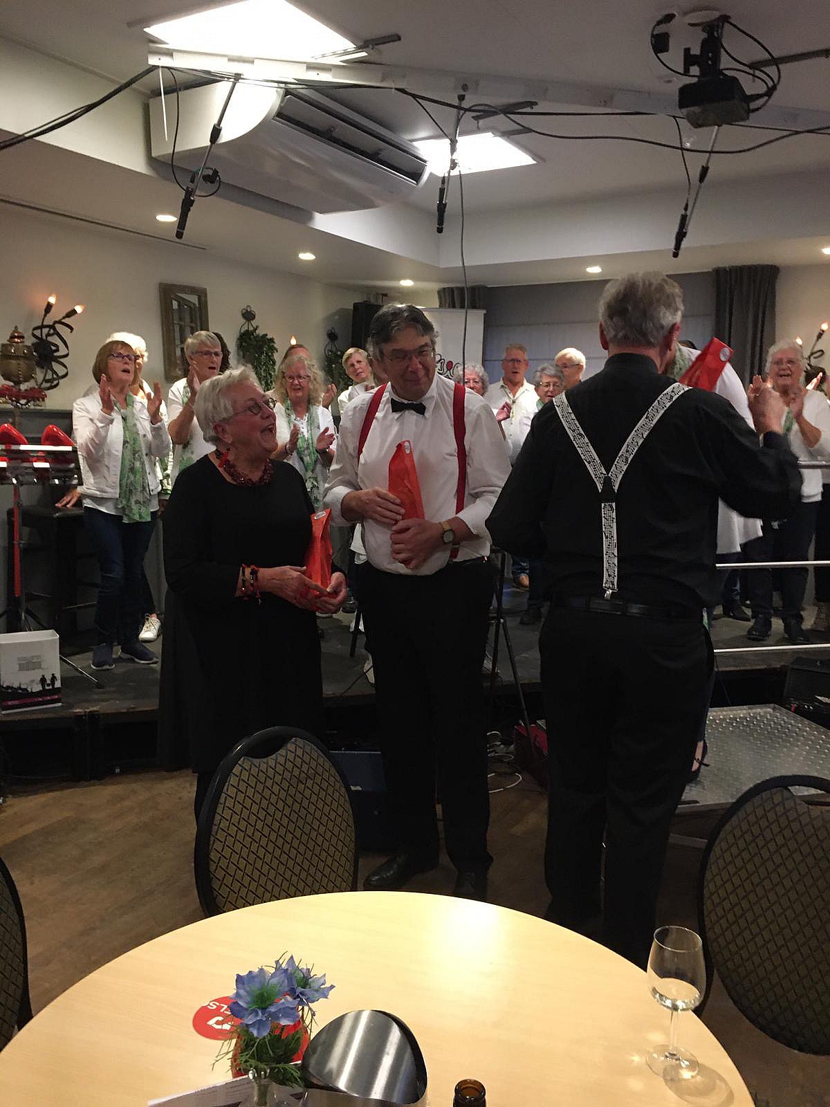 Herfstconcert Dongens Levenslied-foto's Foto's Cocky Verhoef, Krysia Aarts, Ton v.d. Laar