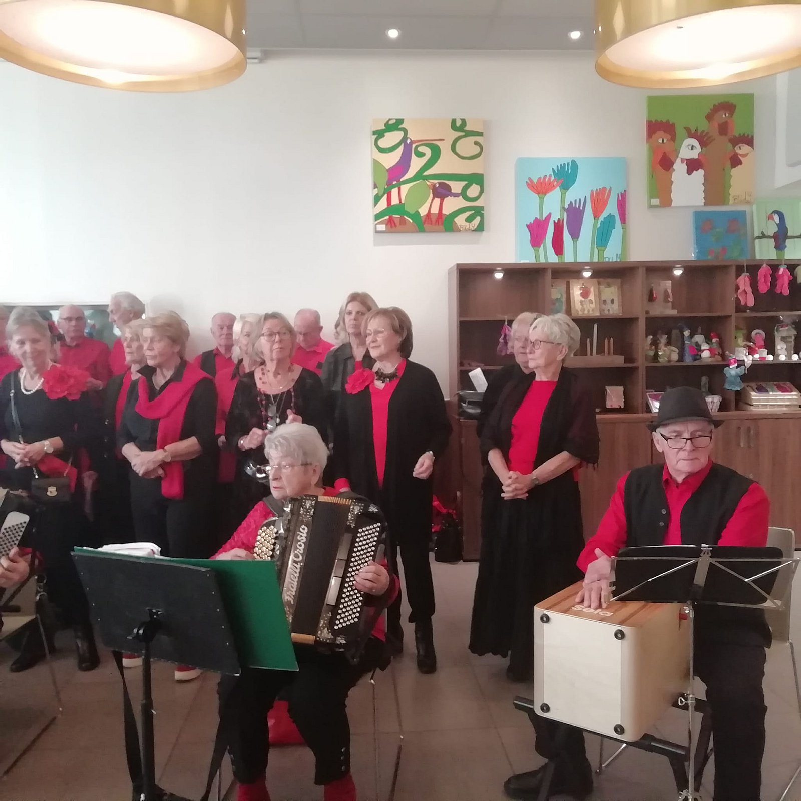 Optreden SOVAK Terheijden - foto's Lucie